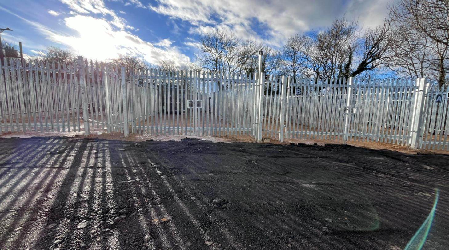 Gated yard plots A, B and C